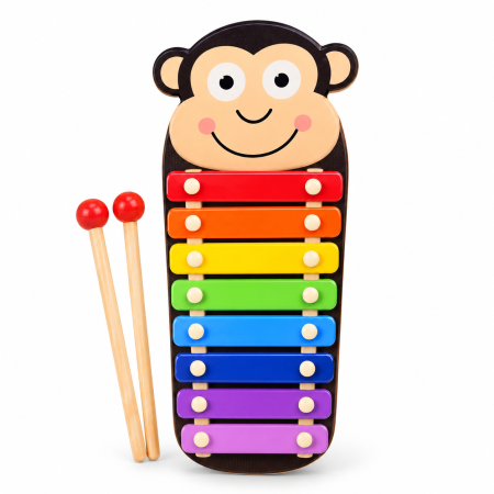 8 Keys Animal Xylophone