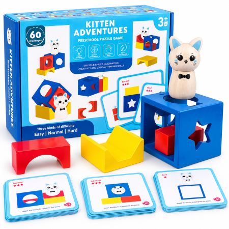 لعبة مغامرات القطة Kitten adventures