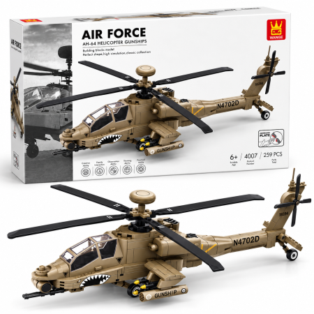 ليجو طائرة أباتشي العسكرية Air Force AH-64