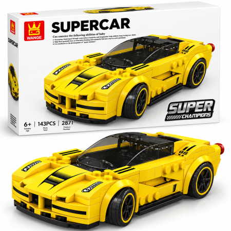 ليجو سيارة سباق رياضية Supercar