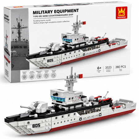سفينة عسكرية لإزالة الألغام للتركيب Military Equipment